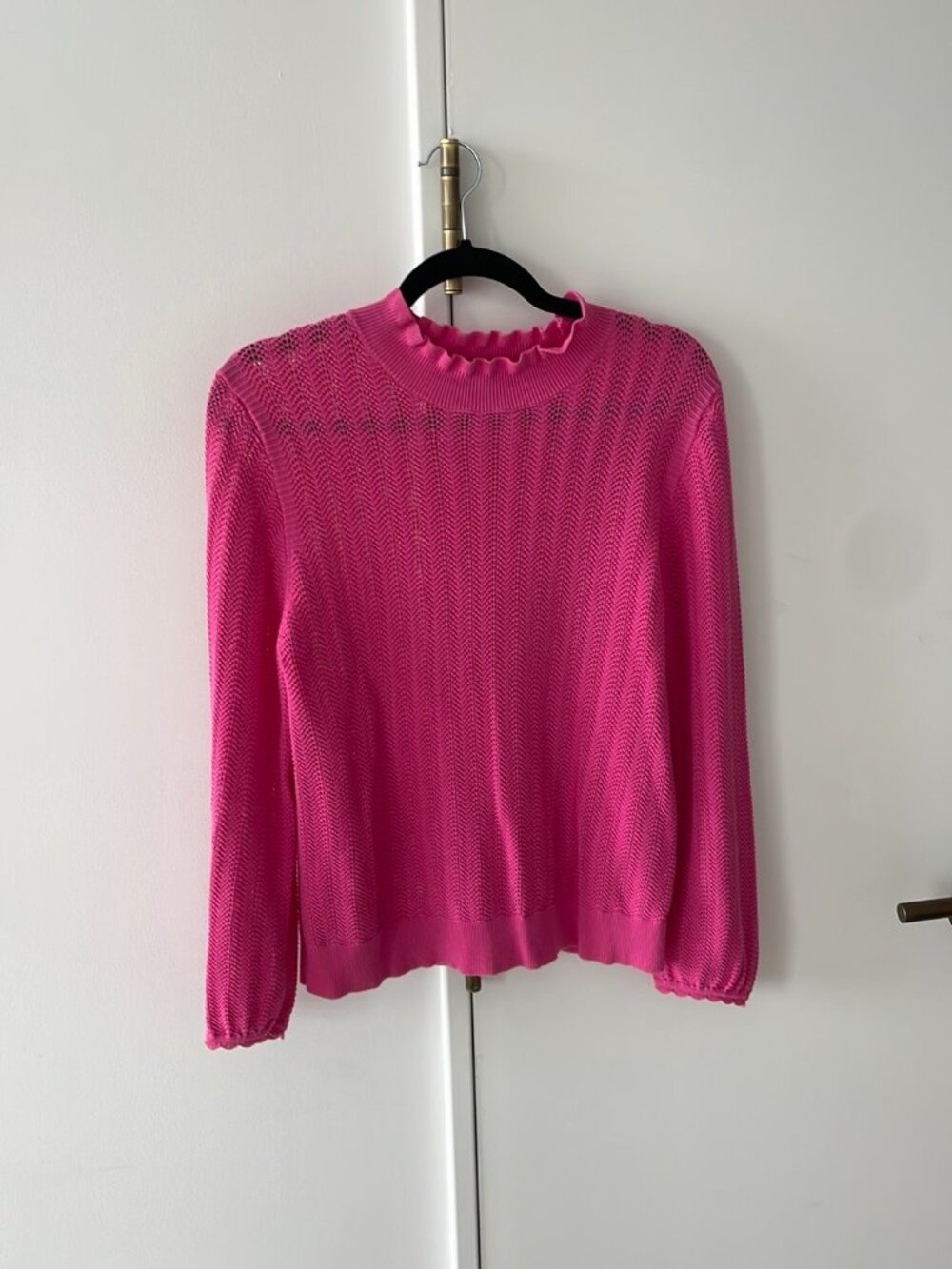 J. Crew 100% Cotton Pink Shirt Size Medium